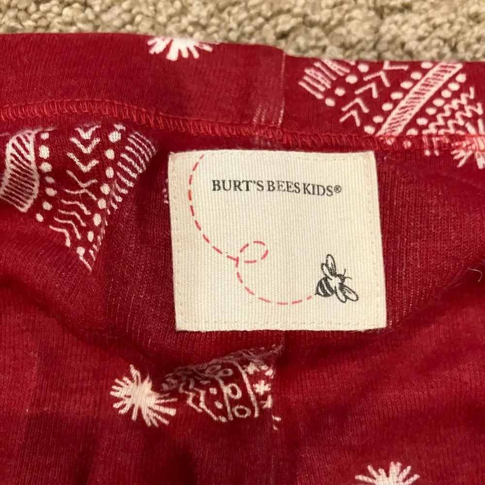 Burt's Bees Kids Organic Cotton Holiday Pajama Set - Picture 3 of 10